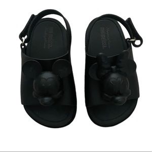 Disney Mickey and Minnie Mouse Mini Melissa Sandals